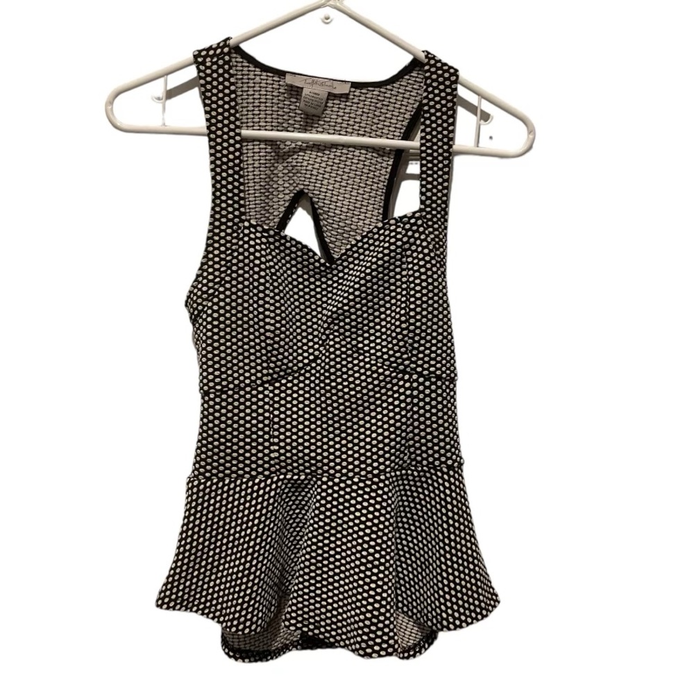 Twelfth & Towne, Open back, sleeveless shirt. Ladies size S